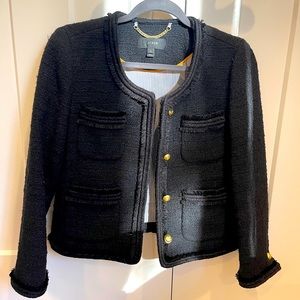 J crew Women’s black wool blazer